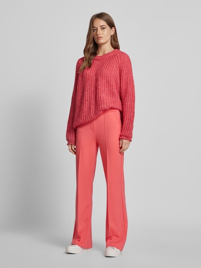 Peek & Cloppenburg Smith and SoulStrickpullover mit gerippten Abschlüssen in pink