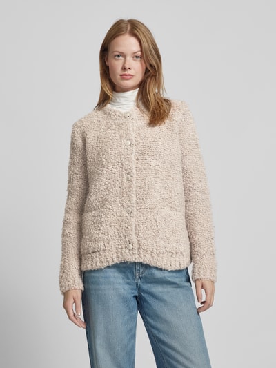 Peek & Cloppenburg Smith And SoulStrickpullover Mit Knopfleiste In Taupe