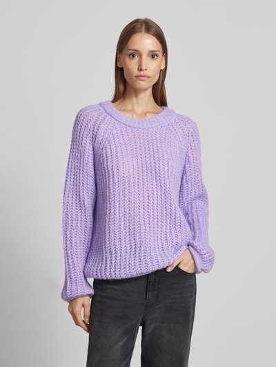 Peek & Cloppenburg Smith And SoulStrickpullover Mit Rundhalsausschnitt In Flieder
