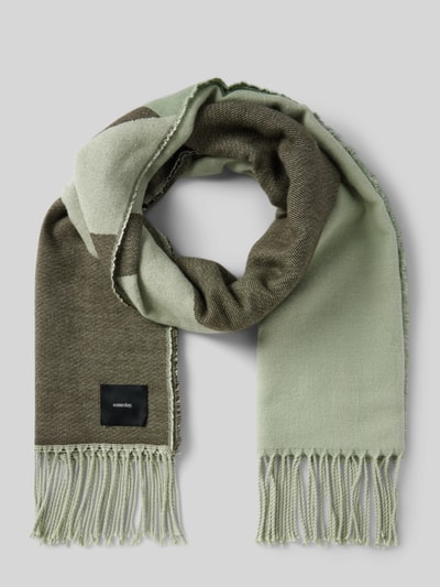 Peek & Cloppenburg SomedaySchal mit Label-Patch in mint