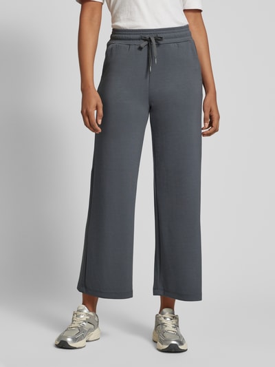 Peek & Cloppenburg SoyaconceptWide Leg Sweatpants Mit Tunnelzug In Graphit