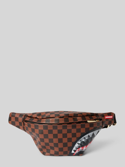 Peek & Cloppenburg SpraygroundCrossbody Bag Mit Label-Badge Modell 'SIP LENTICULAR CHOMP' In Mittelbraun