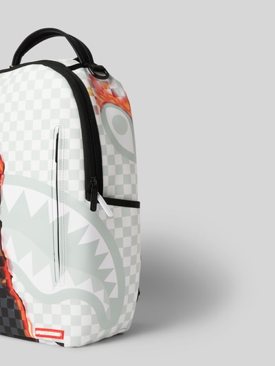 Peek & Cloppenburg SpraygroundRucksack Mit Label-Badge Modell 'SPLIT FIRE' In Anthrazit