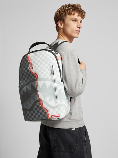 Peek & Cloppenburg SpraygroundRucksack mit Label-Badge Modell 'SPLIT FIRE' in anthrazit