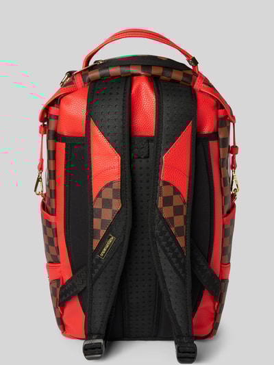 Peek & Cloppenburg SpraygroundRucksack Mit Label-Print Modell 'TAKEOVER THE THRONE' In Mittelbraun