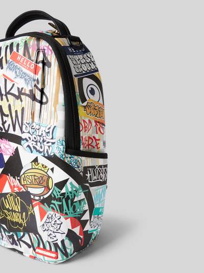 Peek & Cloppenburg SpraygroundRucksack Mit Motiv-Print Modell 'SHARKS IN PARIS THE RIZZ' In Weiss