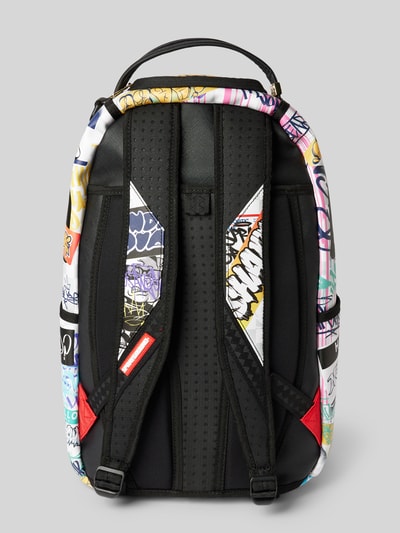 Peek & Cloppenburg SpraygroundRucksack Mit Motiv-Print Modell 'SHARKS IN PARIS THE RIZZ' In Weiss