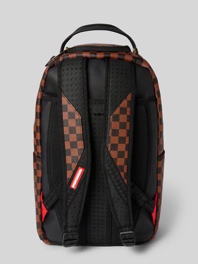 Peek & Cloppenburg SpraygroundRucksack Mit Motiv-Print Modell 'SHARKS IN PARIS' In Mittelbraun