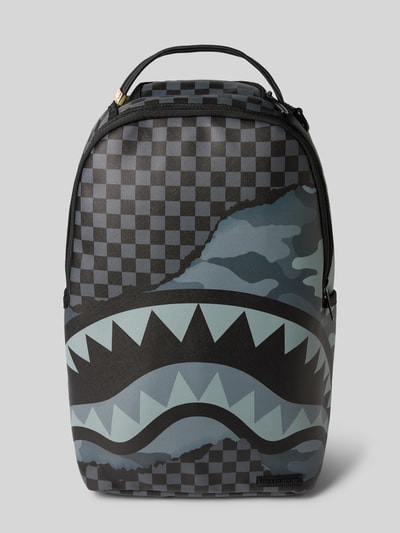 Peek & Cloppenburg SpraygroundRucksack Mit Motiv-Print Modell 'SPLIT UP' In Anthrazit