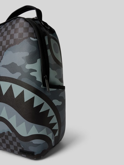 Peek & Cloppenburg SpraygroundRucksack Mit Motiv-Print Modell 'SPLIT UP' In Anthrazit