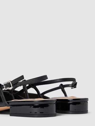 Peek & Cloppenburg Steve MaddenBallerinas Aus Leder Mit Dornschließe In Black