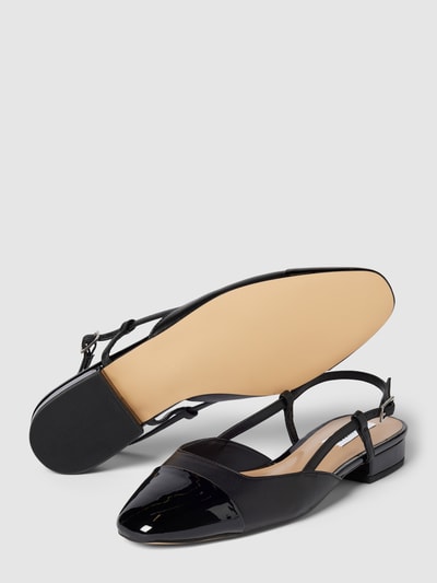 Peek & Cloppenburg Steve MaddenBallerinas Aus Leder Mit Dornschließe In Black