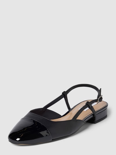 Peek & Cloppenburg Steve MaddenBallerinas aus Leder mit Dornschließe in black