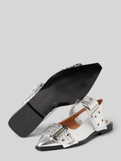 Peek & Cloppenburg Steve MaddenBallerinas In Lack-Optik Mit Nieten In Silber