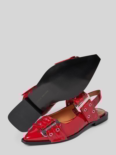 Peek & Cloppenburg Steve MaddenBallerinas In Lack-Optik Mit Nieten In Rot