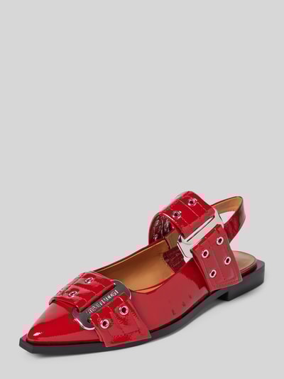 Peek & Cloppenburg Steve MaddenBallerinas in Lack-Optik mit Nieten in rot