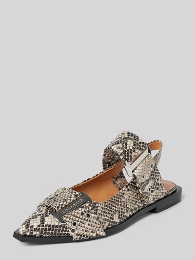Peek & Cloppenburg Steve MaddenBallerinas mit Nieten in beige