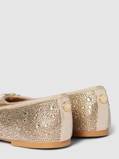 Peek & Cloppenburg Steve MaddenBallerinas Mit Ziersteinbesatz In Gold
