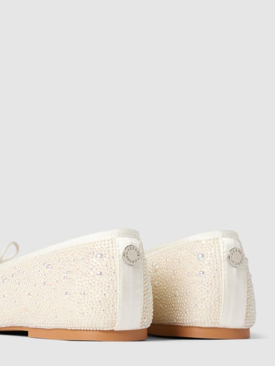 Peek & Cloppenburg Steve MaddenBallerinas Mit Ziersteinbesatz Modell 'BLOSSOMS-P' In Offwhite