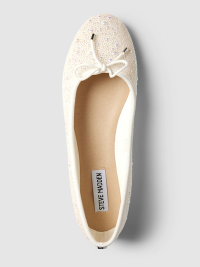 Peek & Cloppenburg Steve MaddenBallerinas Mit Ziersteinbesatz Modell 'BLOSSOMS-P' In Offwhite