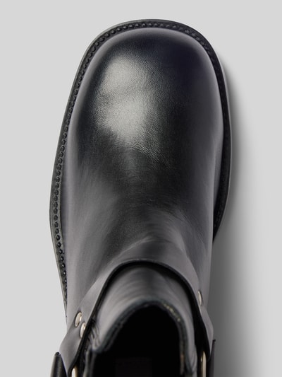 Peek & Cloppenburg Steve MaddenBoots Aus Leder Mit Blockabsatz Modell 'BREAKER' In Black