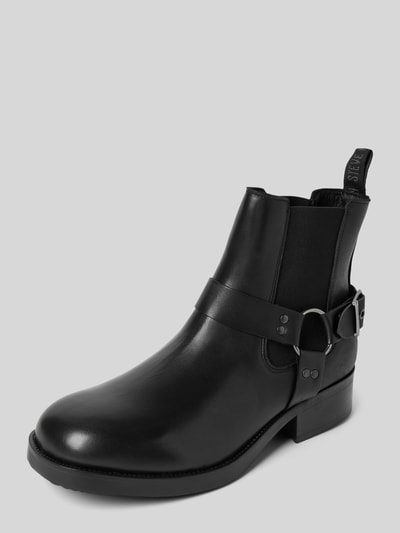 Peek & Cloppenburg Steve MaddenBoots aus Leder mit Label-Detail Modell 'ANTONN' in black