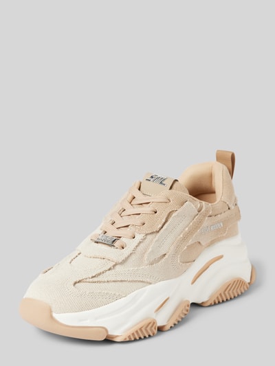 Peek & Cloppenburg Steve MaddenChunky Sneaker mit Label-Applikationen Modell 'PARK AVE' in beige