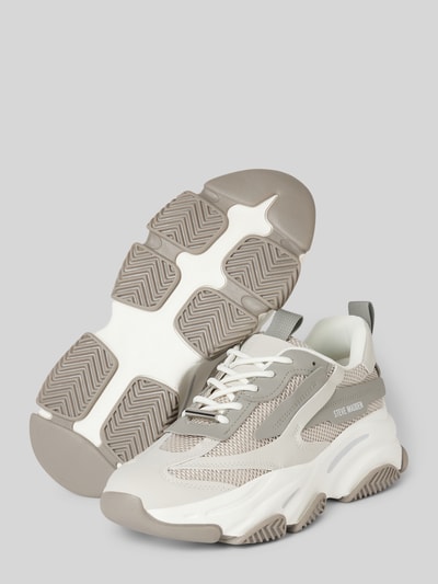 Peek & Cloppenburg Steve MaddenChunky Sneaker Mit Zugschlaufe Modell 'POSSESSION' In Hellgrau