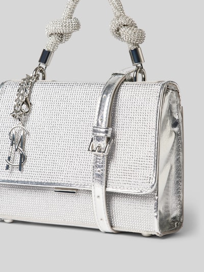 Peek & Cloppenburg Steve MaddenCrossbody Bag Mit Allover-Strasssteinbesatz In Silber