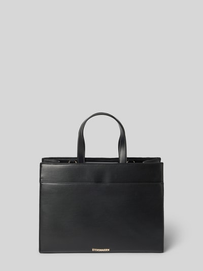 Peek & Cloppenburg Steve MaddenHandtasche Mit Steppnähten Und Label-Applikation In Black