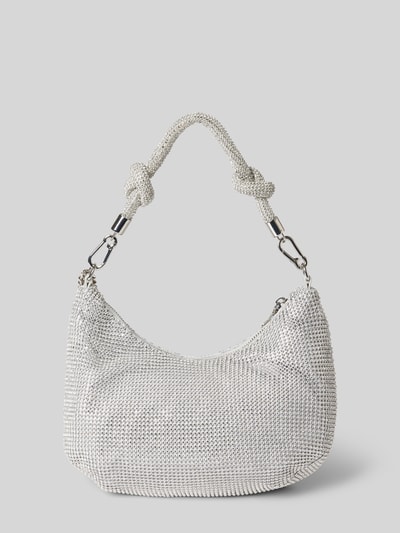 Peek & Cloppenburg Steve MaddenHobo Bag Mit Allover-Strasssteinbesatz Modell 'KAYA' In Silber