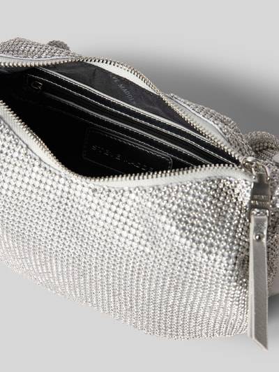 Peek & Cloppenburg Steve MaddenHobo Bag Mit Allover-Strasssteinbesatz Modell 'KAYA' In Silber