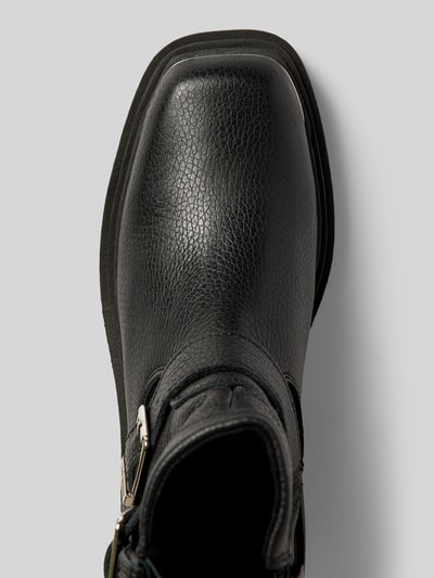 Peek & Cloppenburg Steve MaddenLederstiefel Mit Dornschließen Modell 'CHOICE' In Black