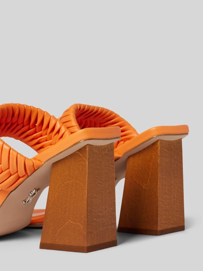 Peek & Cloppenburg Steve MaddenSandalette Mit Blockabsatz Modell 'RAVER' In Orange