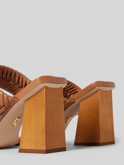 Peek & Cloppenburg Steve MaddenSandalette Mit Blockabsatz Modell 'RAVER' In Camel