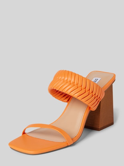 Peek & Cloppenburg Steve MaddenSandalette mit Blockabsatz Modell 'RAVER' in orange