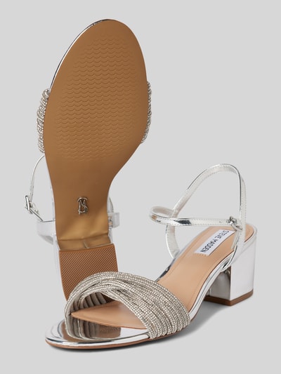 Peek & Cloppenburg Steve MaddenSandalette Mit Strasssteinbesatz Modell 'ISMERIA' In Silber