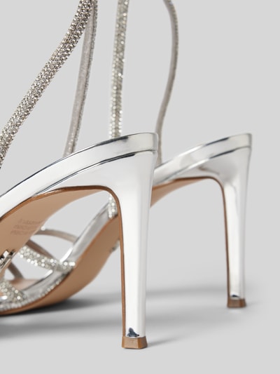 Peek & Cloppenburg Steve MaddenSandalette Mit Strasssteinbesatz Modell 'KAILYN' In Silber