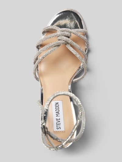 Peek & Cloppenburg Steve MaddenSandalette Mit Strasssteinbesatz Modell 'KAILYN' In Silber