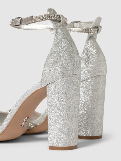 Peek & Cloppenburg Steve MaddenSandalette Mit Strasssteinbesatz Modell 'CAPSULE' In Silber