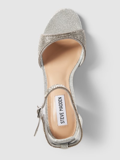 Peek & Cloppenburg Steve MaddenSandalette Mit Strasssteinbesatz Modell 'CAPSULE' In Silber