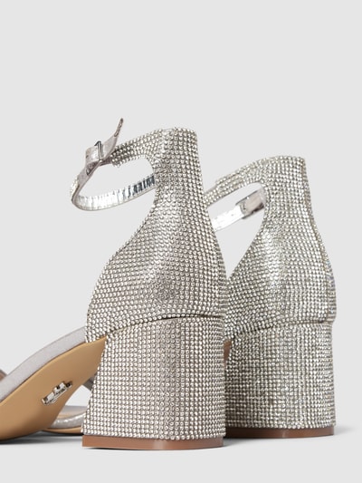 Peek & Cloppenburg Steve MaddenSandalette Mit Ziersteinbesatz Modell 'EPIX-R' In Silber