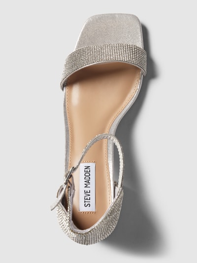 Peek & Cloppenburg Steve MaddenSandalette Mit Ziersteinbesatz Modell 'EPIX-R' In Silber