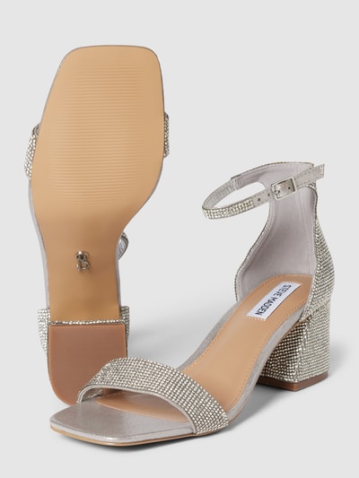 Peek & Cloppenburg Steve MaddenSandalette Mit Ziersteinbesatz Modell 'EPIX-R' In Silber