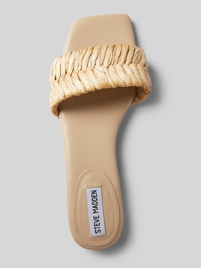 Peek & Cloppenburg Steve MaddenSlides In Flecht-Optik Modell 'ALLURE' In Beige