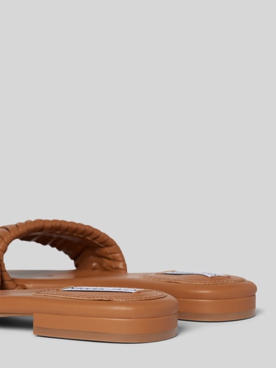 Peek & Cloppenburg Steve MaddenSlides In Flecht-Optik Modell 'ALLURE' In Camel