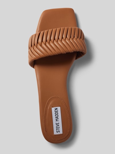 Peek & Cloppenburg Steve MaddenSlides In Flecht-Optik Modell 'ALLURE' In Camel