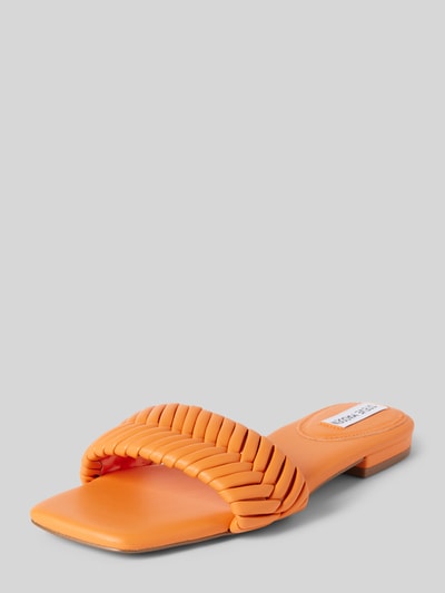 Peek & Cloppenburg Steve MaddenSlides in Flecht-Optik Modell 'ALLURE' in orange