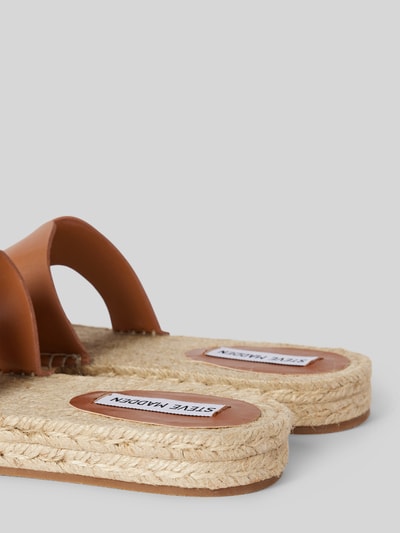 Peek & Cloppenburg Steve MaddenSlides In Flecht-Optik Modell 'CHEER UP' In Hellbraun