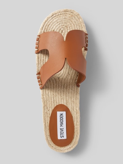 Peek & Cloppenburg Steve MaddenSlides In Flecht-Optik Modell 'CHEER UP' In Hellbraun
